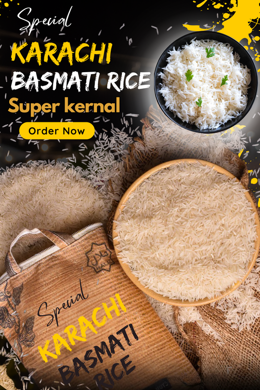Karachi Basmati Rice – Super Kernel Extra Long Grain