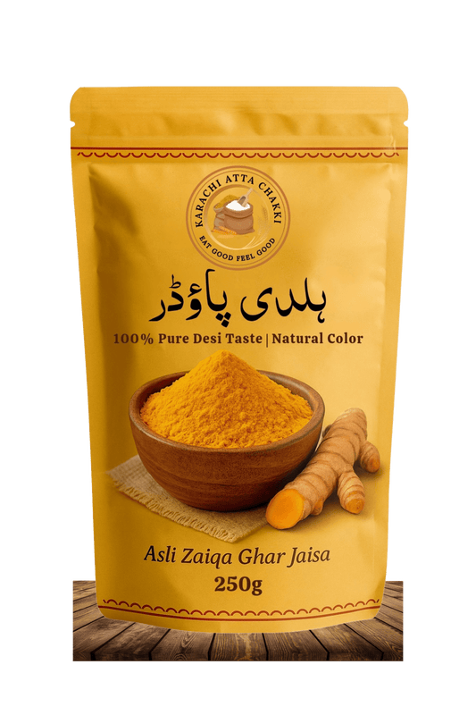 Haldi Powder – 100% Pure - Karachi Atta Chakki 