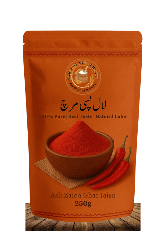 Pisi Mirch – 100% Pure - Karachi Atta Chakki 